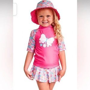 NWT UV Skinz Kids' 3-piece Swim Set - 2T